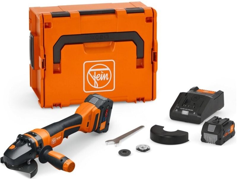 Fein - Akku-Winkelschleifer protago ø 125 mm ccg 18-125-12 pd-sec Set 8Ah ProCORE as - 71222062000