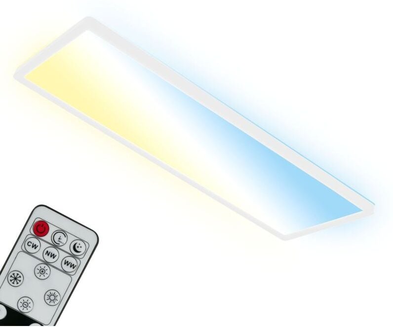 Thumbnail - Leuchten - led Deckenleuchte cct, led Deckenlampe Backlight, Ultra Flach, Dimmbar, Fernbedienung, Warmweiß, Neutralweiß,...