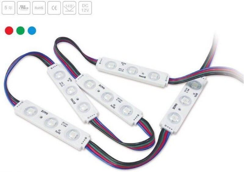 Barcelona Led - RGB-LED-Module für Profilbuchstaben / Schilder 0,72W 12V dc IP65