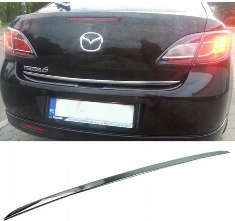 MAZDA 6 II GH Limousine - CHROMVERKLEIDUNG FÜR DIE HECKKLAPPE