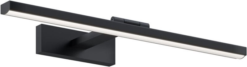 Bilderleuchte Wandlampe Wandleuchte led Wohnzimmerlampe schwarz chrom b 49,5 cm