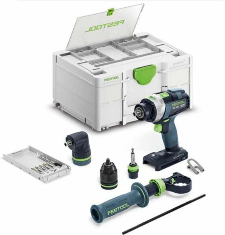 Akku-Schlagbohrschrauber quadrive tpc 18/4-Basic-Set - Festool