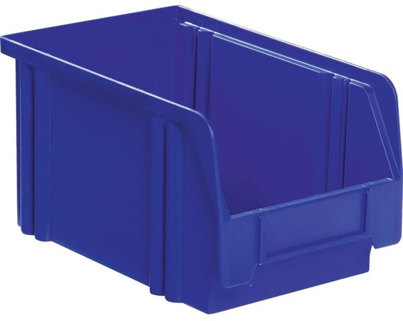La-ka-pe LK3 blau Sichtlagerkasten L230/200xB150xH127mm ps blau