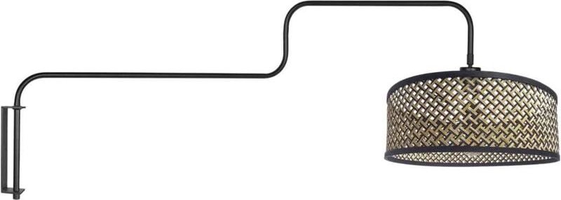 Steinhauer - wandleuchte - Bloeba - natürlich schwarz - bambus