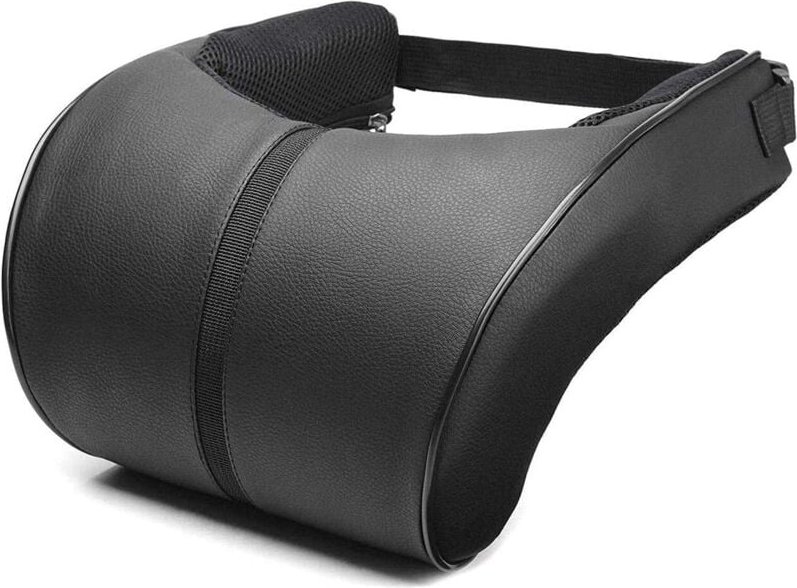 Thumbnail - Ej.life - Auto Auto Nackenkissen, Weichheit Auto Kopfstütze Kissen Memory Foam Kissen Nackenstütze Sitz pu Leder Schwarz...