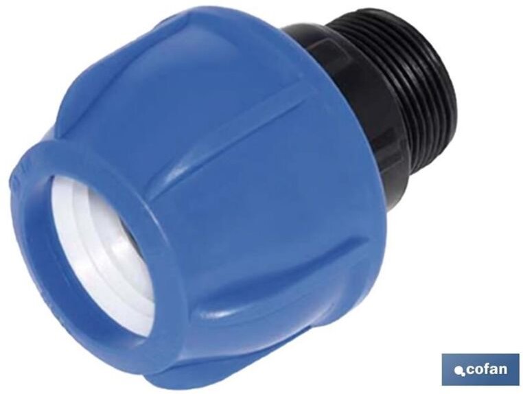 Außengewindeverbindung Pp Pn16 20 x 3/4