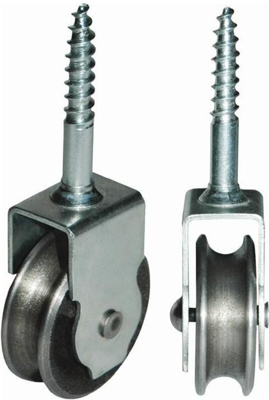 Vogelrolle 471 Grauguss Rollen-Ø 50 mm Tragfähigkeit max. 22 kg Nut 6 mm
