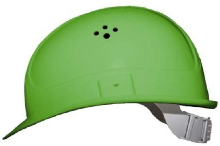 4-Punkt-Schutzhelm grün