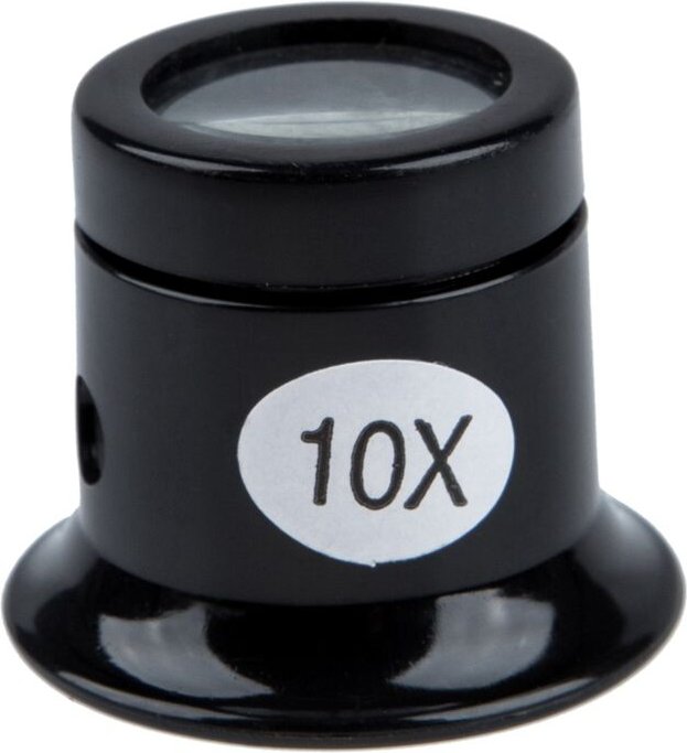 10 x Lupe Vergroesserungsglas Optisch Vergroesserungstool fuer Beobachten Juwelier