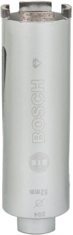 Diamanttrockenbohrkrone g 1/2' 52 mm, 150 mm, 4 Segmente, 7 mm - Bosch