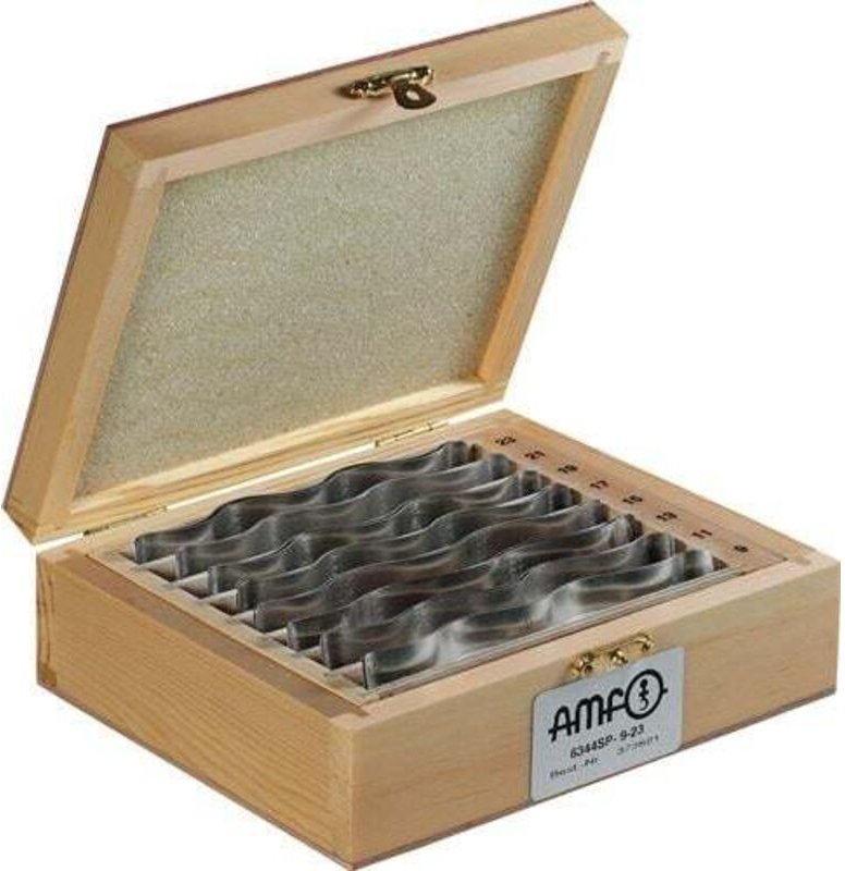 AMF Parallelunterlagensatz Nr. 6344SP Inhalt 8 Paar Größe 25-39 - 372839