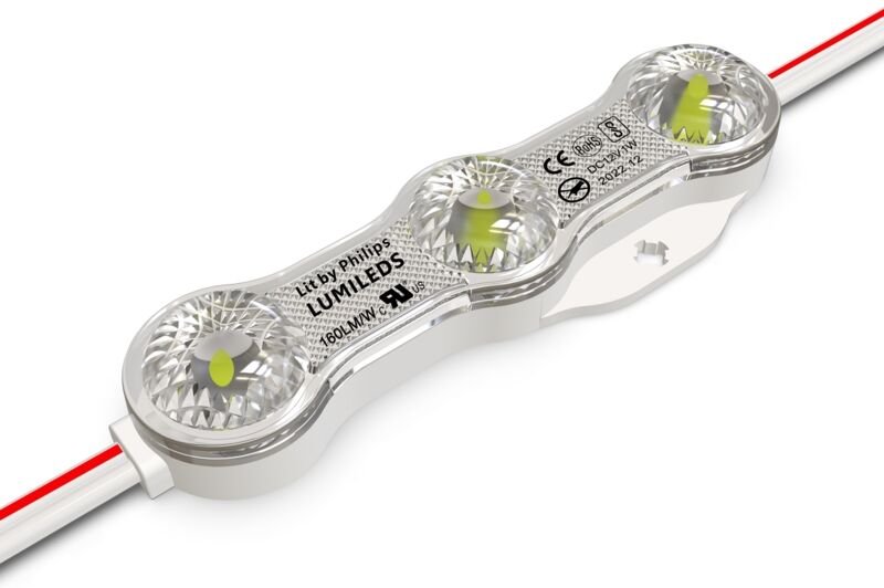 LED Modul Pro 20 Stück 20W IP68 24V DC für Werbeschilder 3000K Warmweiß