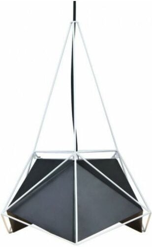 V-TAC Facettenreicher LED-Kronleuchter aus Metall mit E27-Lampenfassung (max. 60 W)