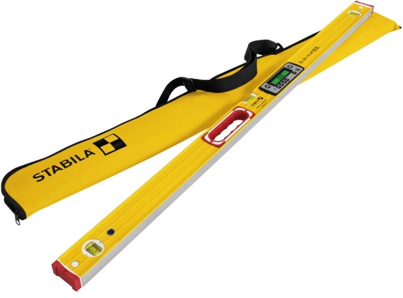 Thumbnail - Elektronik-Wasserwaage tech 196 dl Kalibrationsfrei, ip 67, 23 cm-183 cm, Ausführung: tech 196 dl, 122 cm - Stabila