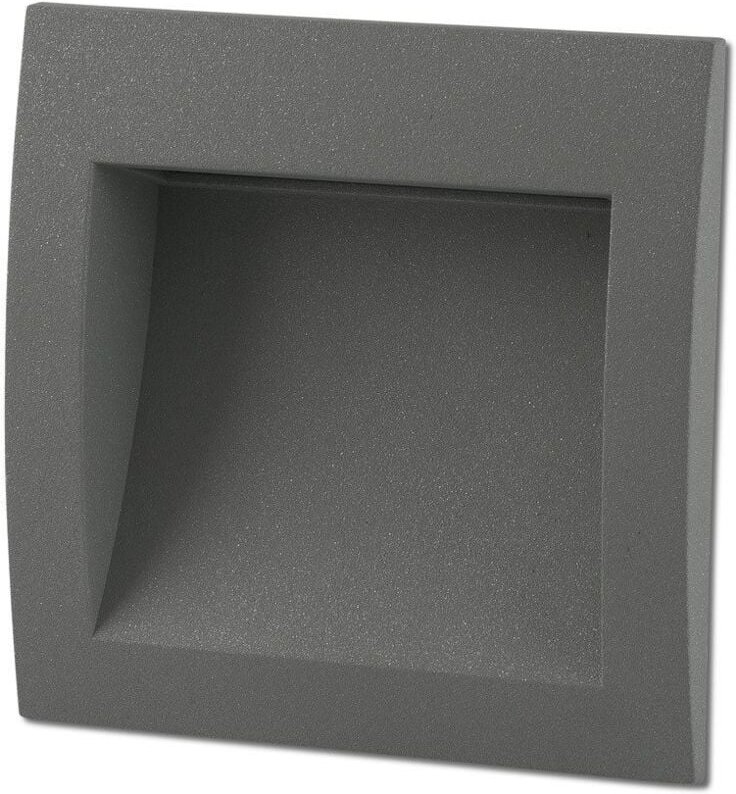 SEDNA-1 Wandeinbauleuchte dunkelgrau von faro 70146