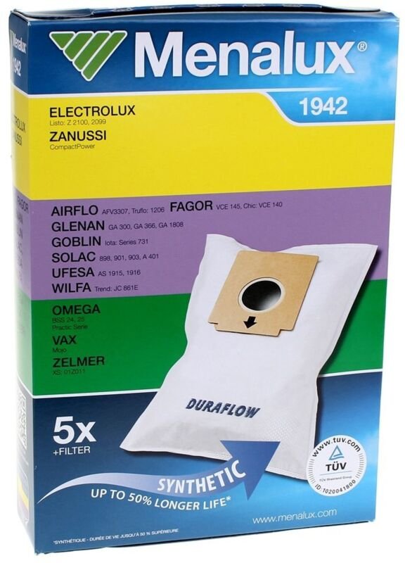 Electrolux - staub-beutel, menaulux142, 5p - 9001670778 - 7321422882689