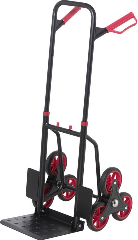 Toolcraft - TO-9650166 Treppenkarre klappbar, höhenverstellbar Stahl Traglast (max.): 150 kg