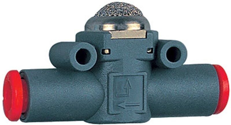 Riegler Schnellentlüftungsventil »lineonline « Schalldämpfer, Schlauch-Ø 6