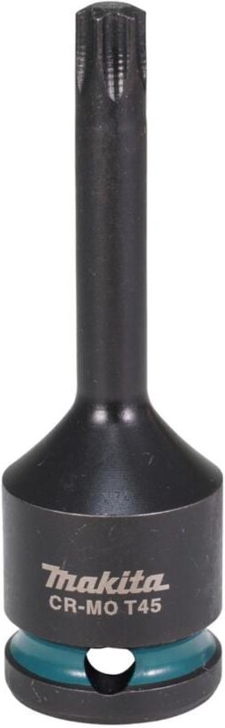 Impact Black T-Schlagnuss 1/2 Zoll T45 78mm cr-mo Schlagschrauber E-19825 - Makita