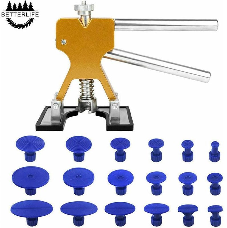 Ulisem Paintless Dent Removal Kit, Karosserie-Dellenentfernungswerkzeug mit 18 Saugnäpfen