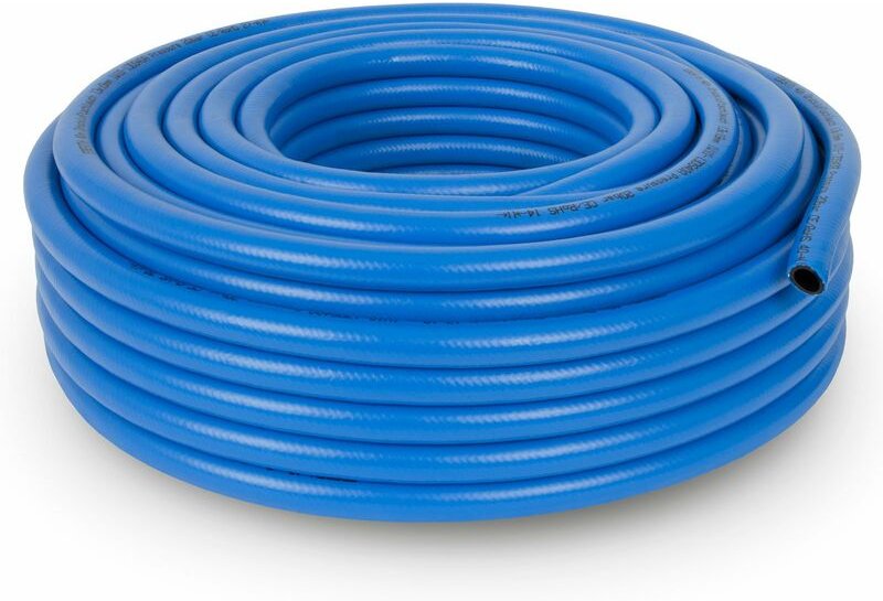 Eberth - Druckluftschlauch Gewebeschlauch Luftschlauch in 40m Länge, Kompressor Schlauch mit 13mm x 19mm Durchmesser (in...
