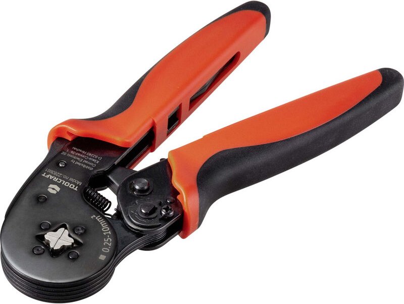 Toolcraft - TO-6851883 Crimpzange Aderendhülsen 0.25 bis 10 mm²