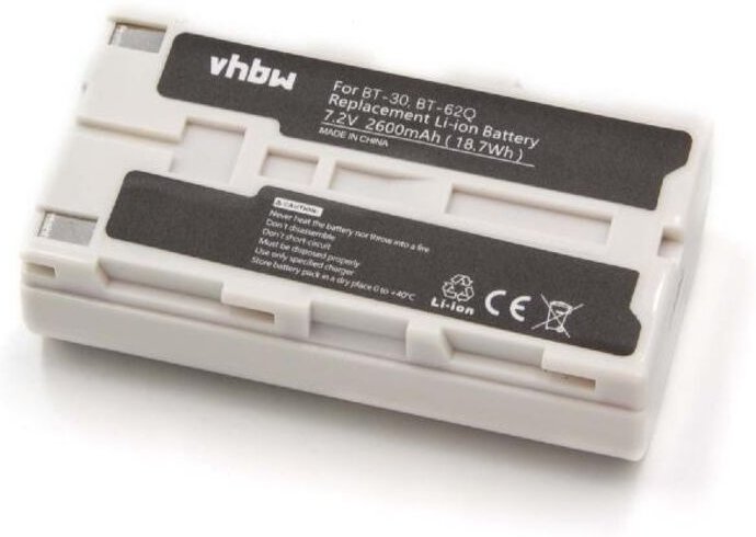 Vhbw - Akku kompatibel mit Topcon Field Controller FC2000, FC-2000, FC-2200, FC-2500, GMS-2 Messgerät (2600mAh, 7,4V, Li...
