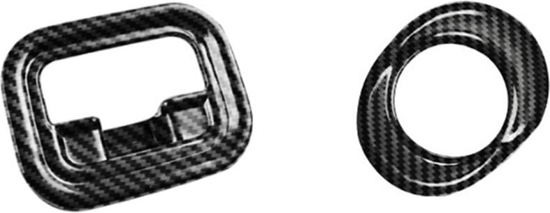 Tlily - Für Mercedes Benz C-Klasse W206 2022 Auto Elektronische Handbremse Scheinwerferschalter Abdeckung Zierrahmen Auf...