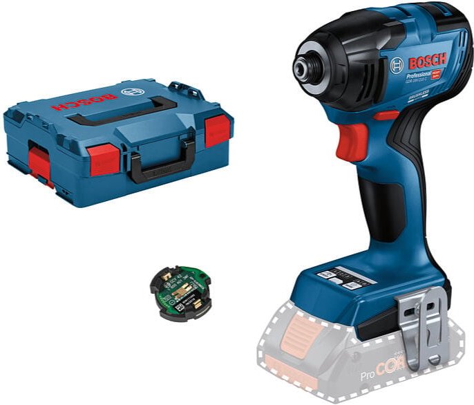 Bosch Professional - Bosch Akku-Drehschlagschrauber gdr 18V-210 c ohne Akku ohne Lader in l-boxx