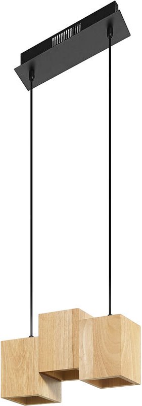 Smart+ WiFi-Pendelleuchte decor Wood, 21W, 1950lm, regulierbares Weißlicht (3000K bis 6500K), dimmbar, FSC-zertifizierte...