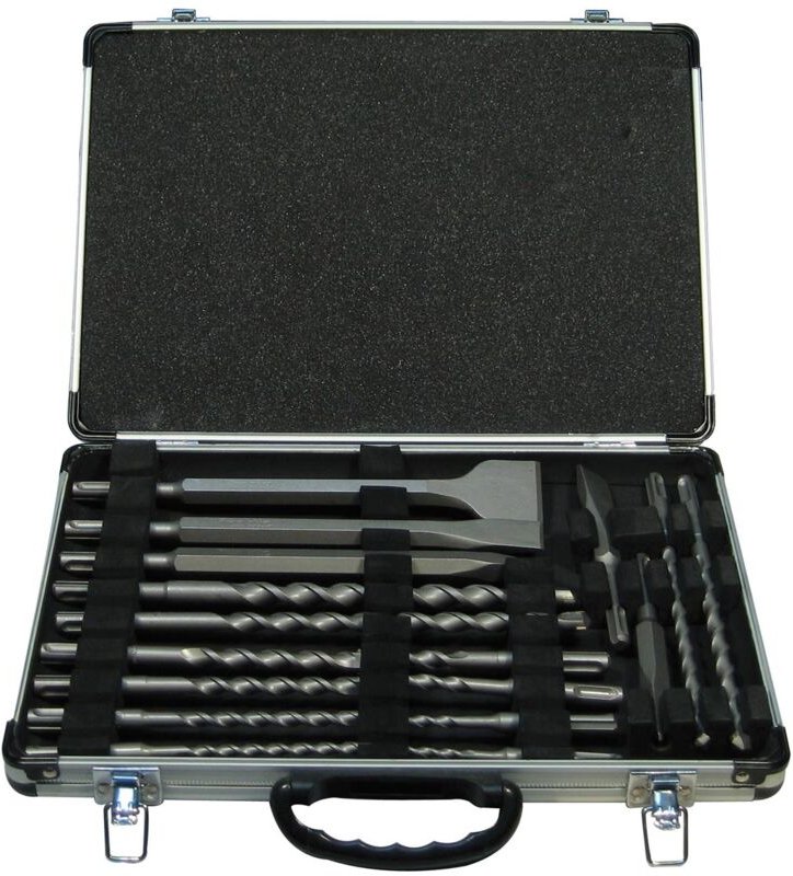Zubehör - 17-teiliges Set sds Plus Bohrer und Meißel D-19180 - Makita