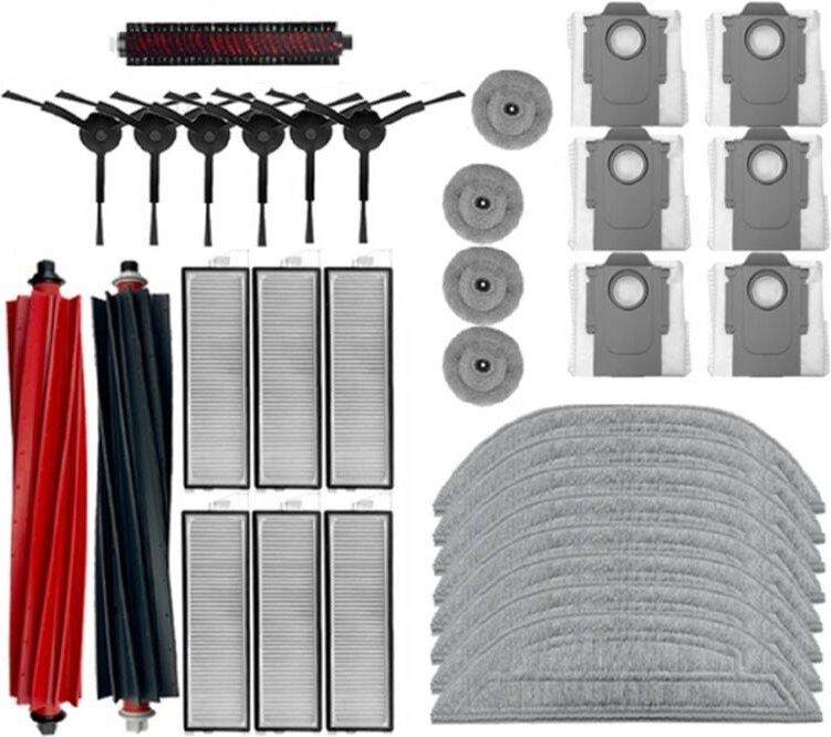 33-teiliges Zubehörset für den S8 MaxV Ultra Roboterstaubsauger