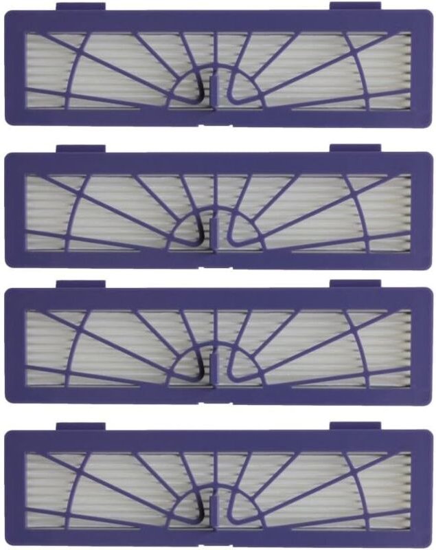 4 Filtres de Remplacement de Haute qualité adaptés au Neato Botvac de ,Neato Botvac Robot aspirateur , 4 Botvac hepa Per...