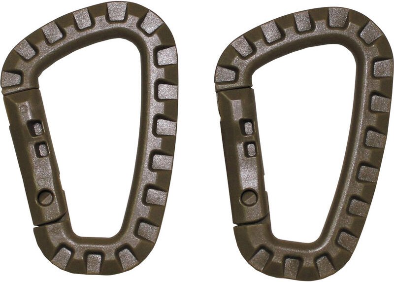 MFH - Military & Adventure 27531R Karabiner D7x85C 7 mm x 85 mm 2 St.