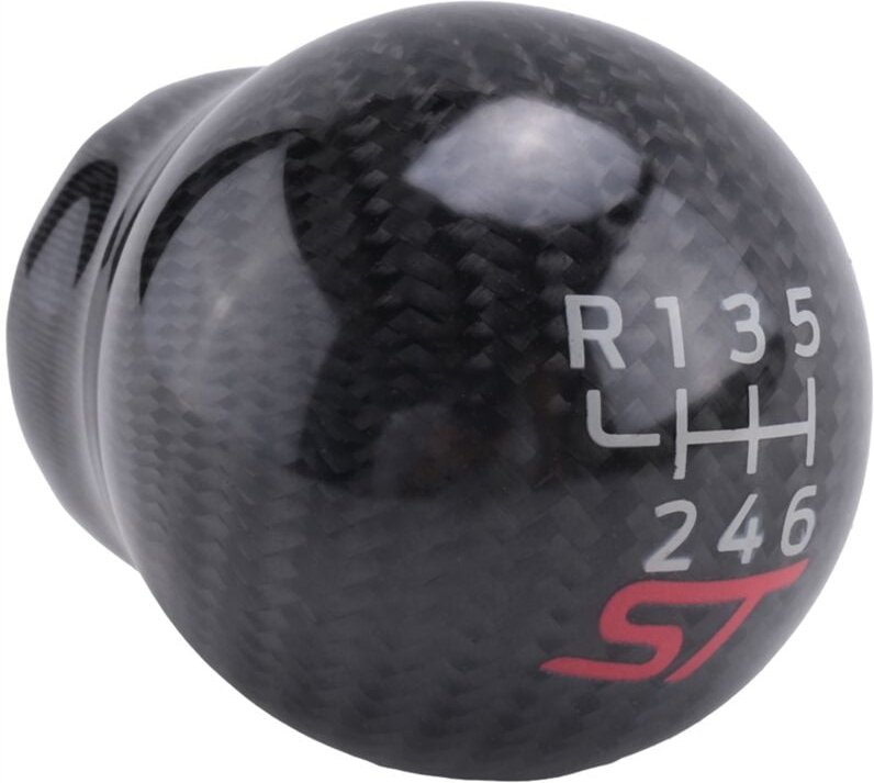 Tlily - 6-Gang-Auto-Racing--Schaltknauf Aus Kohlefaser für Focus Fiesta