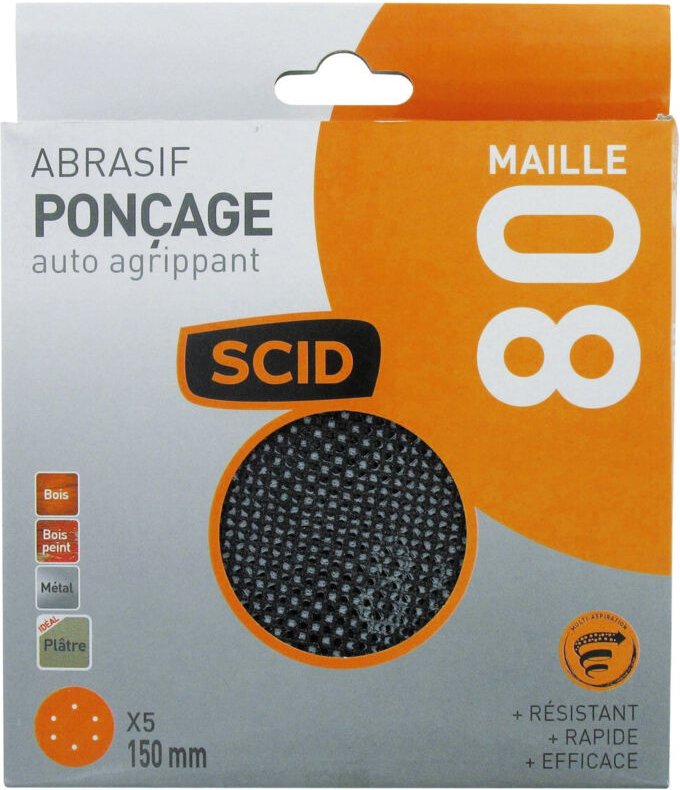 Auto-Klettscheibe Ø 150 mm 80 5