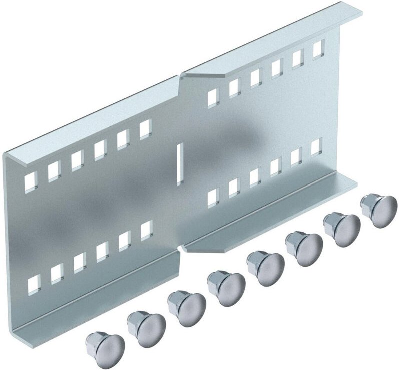OBO Bettermann Winkelverbinder für Weitspann-System 110 110x250 Stahl bandverzinkt, 6091377