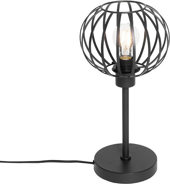 Design-Tischlampe schwarz - Johanna
