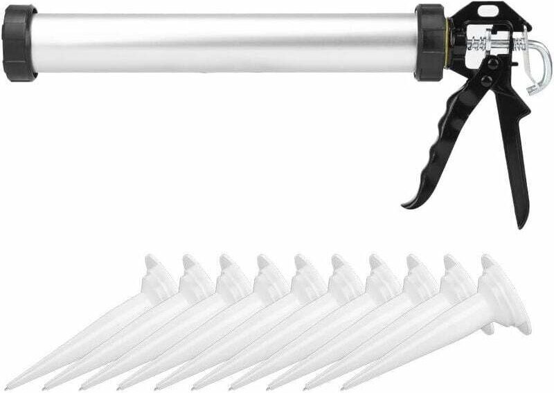 Serbia - gabrielle 600 ml Silikon-Kartuschenpistole mit 10 Düsen