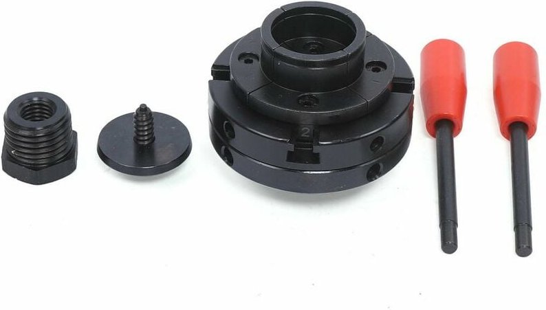 4-Backenfutter Vierbackenfutter Selbstzentrierendes Futter M18 M33 (mit M33-Gewindeadapter)