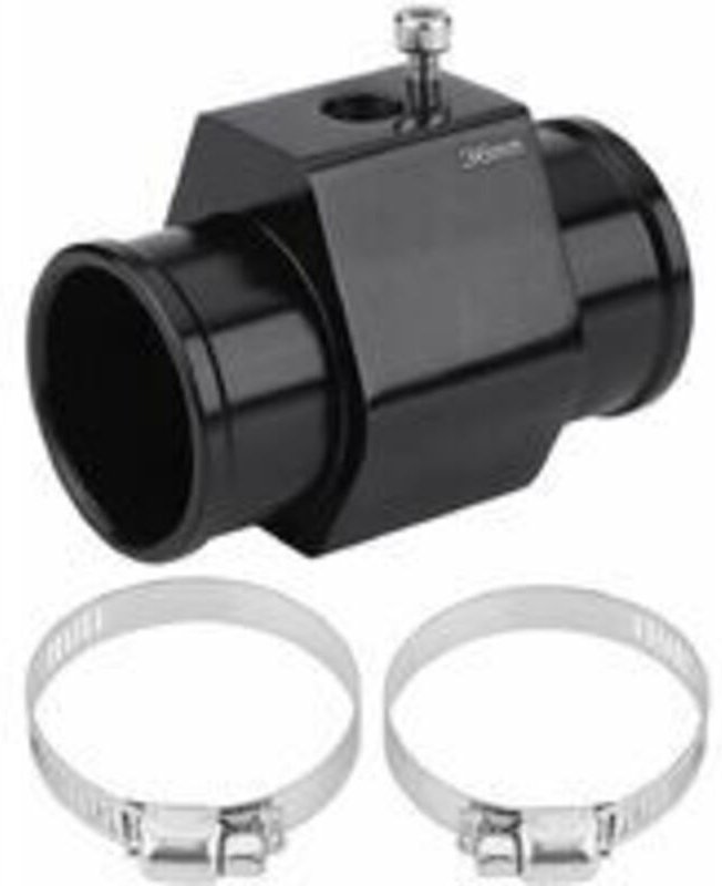Ersandy - Wassertemperatursensor, Auto-Wassertemperatur-Rohrmessgerät-Adapter, Temperaturfühler, Kühlerdichtung(36 mm)