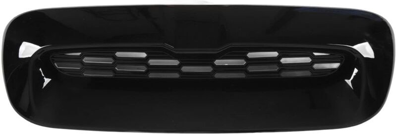 Ej.Life Vordere Motorhauben-Entlüftungsblende, 2 Stück Vordere Motorhauben-Lüftungsblende, Leuchtend Schwarze Luftauslas...