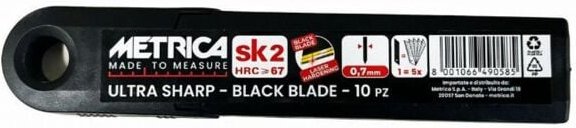 10 Klingen für Cutter Black Blade Sk2 - METRICA - 49058