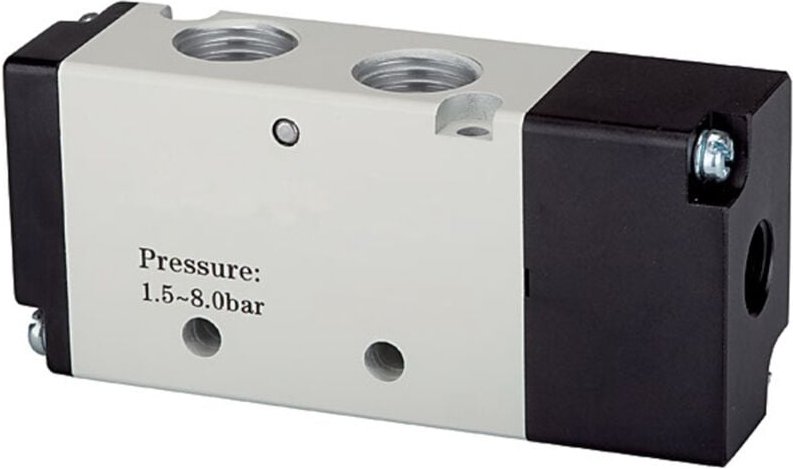 5/2-Wegeventil, pneumatisch, »4A «, monostabil, g 1/8, 500l/min - Riegler