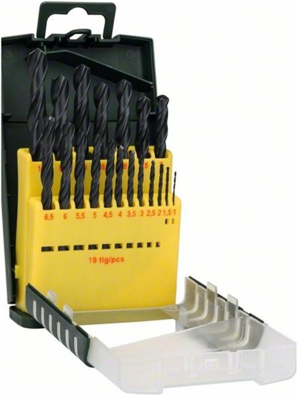 Thumbnail - 19-teiliges HSS-R-Metallbohrer-Set - Bosch