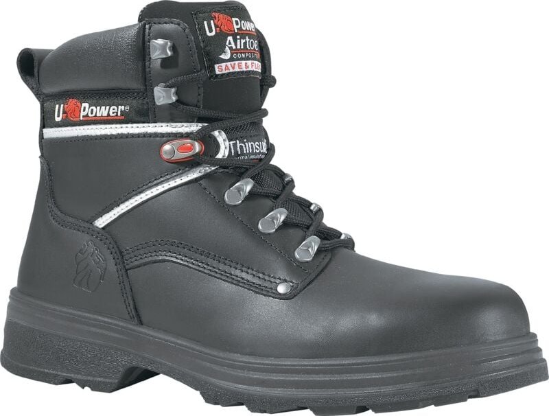 Thumbnail - Sicherheitsstiefel Performance Gr. 42 schwarz Leder S3 SRC CI EN20345