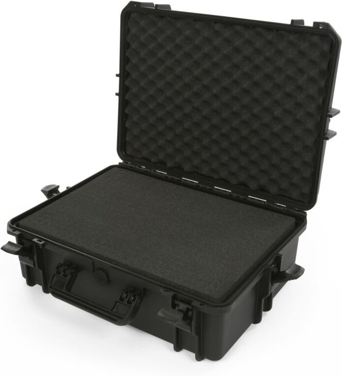 Hartschalenkoffer - 555 x 428 x 211 mm - mit noppenschaum - 50,1 l