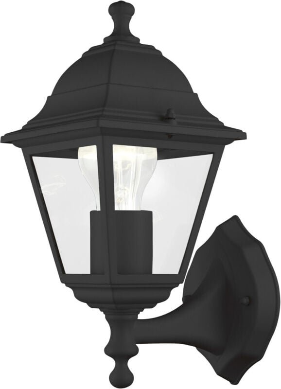 Eglo - Außen-Wandleuchte Belfort 1 schwarz E27, max. 60 w Außen-Wandleuchte