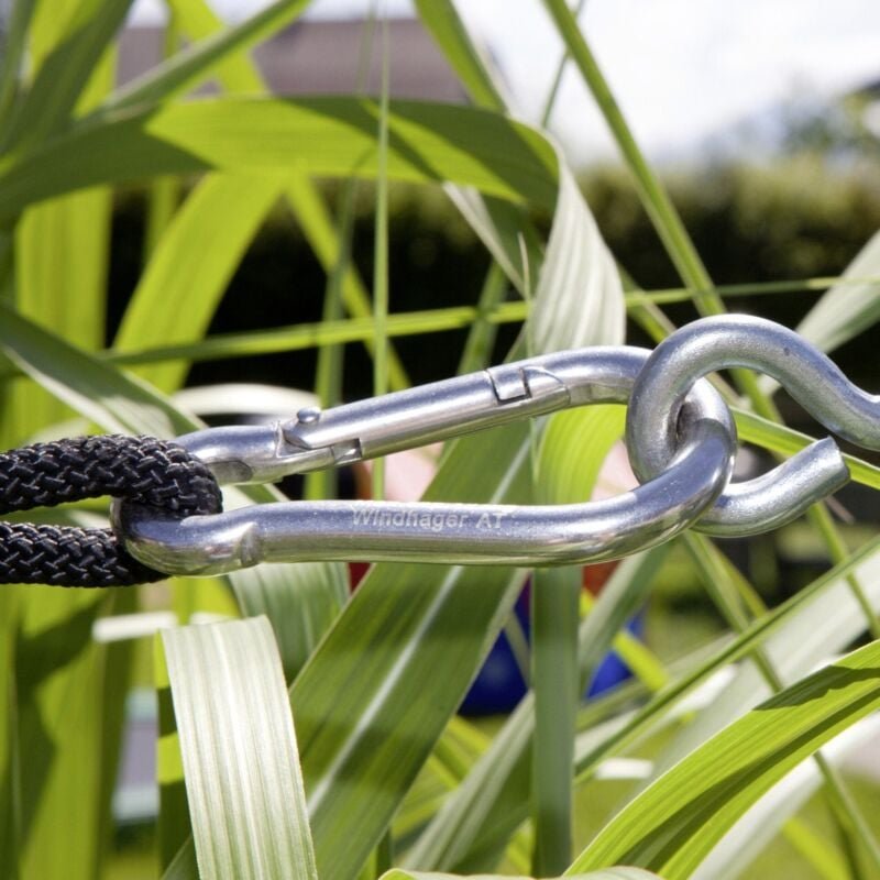 Karabinerhaken Edelstahl rostfrei Sonnensegel - Windhager
