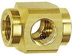 Thumbnail - Kreuz-Verteiler, g 1/4, sw 22, Messing - Riegler